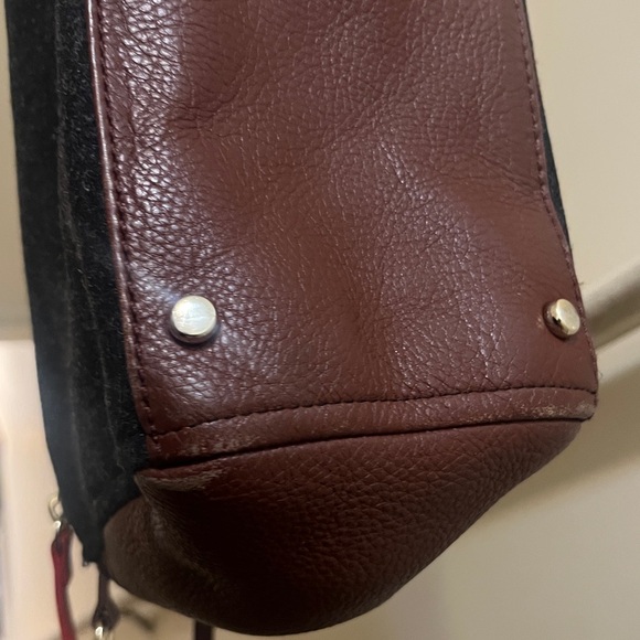 Kate Spade Cobble Hill Wool Leather Bag - Picture 8 of 10